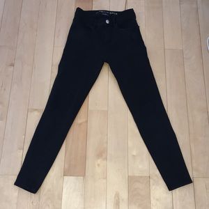American Eagle Black Denim Skinny Jeans